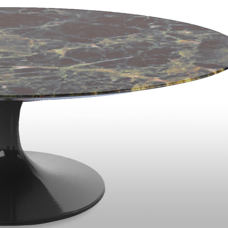 Mesa de Centro Oval Linha Saarinen